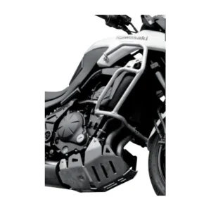 Defensas laterales y de motor trail aluminio pulido Crosspro KAWASAKI KLE 650 VERSYS 2010 -2014