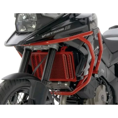 Defensas laterales y de motor trail aluminio pulido CROSSPRO SUZUKI DL 1050 V-Strom 20-22