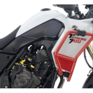 Defensas laterales y de motor trail aluminio rojo CROSSPRO Yamaha XTZ 700 TÉNÉRÉ 20-23