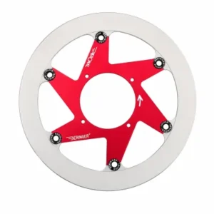 Disco de Freno delantero derecho rojo para Pinza BERINGER