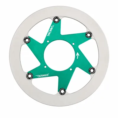 Disco de Freno delantero derecho verde para Pinza BERINGER