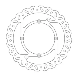 Disco de freno delantero izquierdo floreado NITRO SERIES MOTOMASTER 260mm HUSQVARNA CR TC TE TXC WR