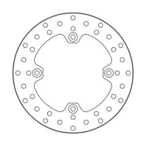 Disco de freno delantero/trasero ROUND DISC SERIES MOTOMASTER 220mm CAN AM 500 800 1000