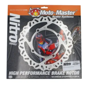 Disco de freno floreado delantero izquierdo NITRO SERIES MOTOMASTER 110357 SUZUKI RM-Z 250 450 05-19