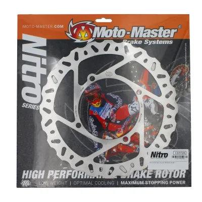 Disco de freno floreado delantero NITRO SERIES MOTOMASTER 110726 SUZUKI RM-Z 250 19-... 450 18-...