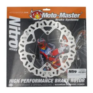 Disco de freno floreado trasero NITRO SERIES MOTOMASTER 245mm Yamaha WR 250 450 YZ 125 250 450 Fantic XX XE XEF
