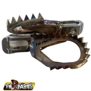 Estriberas Fm-Parts hard inox Beta RR 2020-2024 -5mm altura +10mm atrasadas