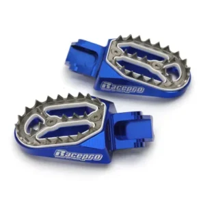 Estriberas Racepro azules TM Racing 85 125 144 250 300 450 530 02-20