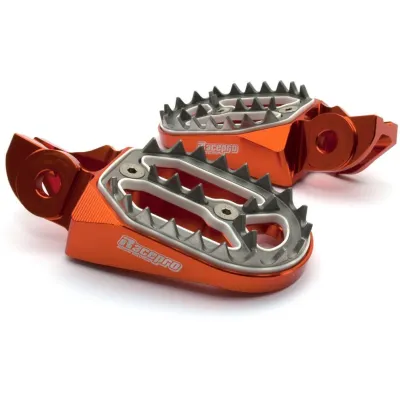 Estriberas Racepro naranjas KTM 16-... GASGAS 21-... HUSQVARNA 16-...