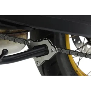 Extension de caballete inox cepillado / negro texturado CROSSPRO BMW F 850 GS Adventure 21-22