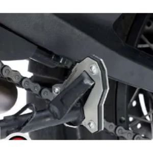 Extension de caballete inox cepillado / negro texturado CROSSPRO DUCATI DESERTX 2022-2024