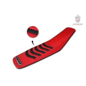 Funda asiento JN SEATS GRIP BETA RR 2T-4T 20-25 Rojo Negro