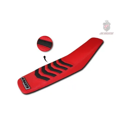 Funda asiento JN SEATS GRIP BETA RR 2T-4T 20-25 Rojo Negro