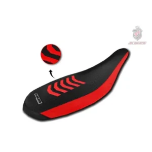 Funda asiento JN SEATS GRIP CAN AM DS 450 Negro Rojo