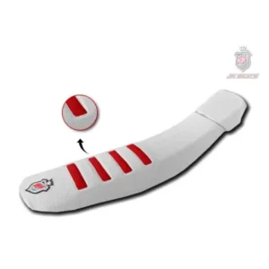Funda asiento JN SEATS GRIP FANTIC XEF XXF 250 450 21-22 Blanco Rojo