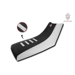 Funda asiento JN SEATS GRIP YAMAHA Warrior 350 Negro Blanco