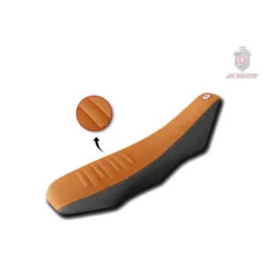 Funda asiento JN SEATS JNM3 KTM 690 SMC-R 08-18 Naranja Gris Pespuntes Naranjas
