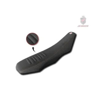 Funda asiento JN SEATS JNM3 KTM 690 SMC-R 08-18 Negro Pespuntes Naranjas