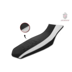 Funda asiento JN SEATS JNM3 KTM 790 890 ADVENTURE R RALLY 20-22 Negro Blanco