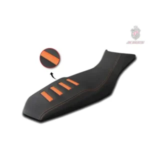 Funda asiento JN SEATS JNM3 KTM 790 890 ADVENTURE R RALLY 20-22 Negro Naranja Pespuntes Naranjas
