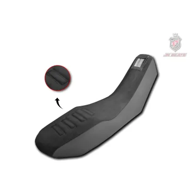 Funda asiento JN SEATS JNM3 KTM 950 990 ADVENTURE 04-15 Ante Negro Gris con bolsa