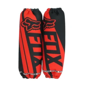 Fundas de amortiguador EXTREME FOX rojo y negro