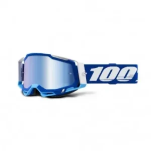 Gafas 100% RACECRAFT 2 azul / azul con cristal espejo