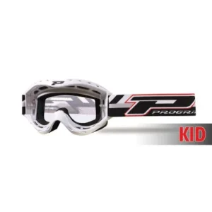 Gafas niño PROGRIP 3101-101 blanco / cristal transparente