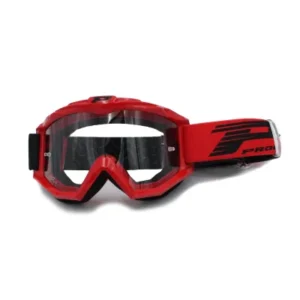 Gafas PROGRIP 3201-107 rojo cristal transparente
