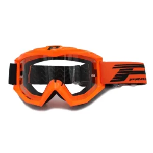 Gafas PROGRIP 3201-166 naranja fluorescente cristal transparente