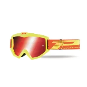 Gafas PROGRIP 3201FL-164 amarillo rojo cristal rojo espejo