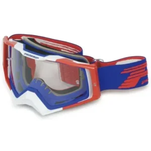Gafas PROGRIP 3309TR-147 Azul Roja Blanca + protector nariz