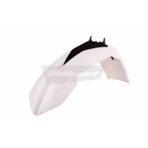 Guardabarros delantero Polisport KTM SX85 13-17 Blanco