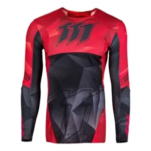 Jersey 111Racing HELL RED 111.1 rojo y negro 2-0262-704-9749.L