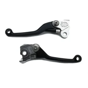 Juego de manetas de freno y embrague forjadas reversibles MOTOMASTER negras KTM GASGAS HUSQVARNA (BREMBO)