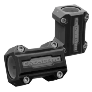 Kit de 2 protectores de defensas laterales CROSSPRO negros Ø22-25mm O22