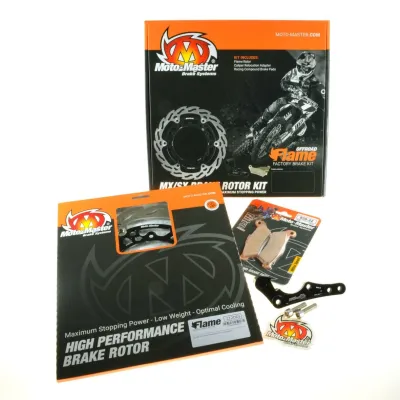 Kit de freno delantero MOTOMASTER flotante 270mm con adaptador y pastillas GASGAS 2T-4T 21-... HUSQVARNA 2T-4T 22-...