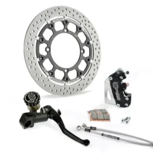 Kit de freno delantero round disc flotante 300mm SUPERMOTO RACING MOTOMASTER Suzuki RMZ 250 450 RMX 450