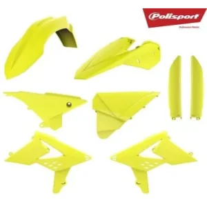 Kit de plástica Polisport BETA RR 2T 4T 13-17 Amarillo Flúor