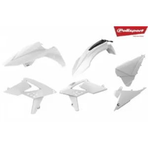 Kit de plástica Polisport BETA RR 2T 4T 13-17 Blanco