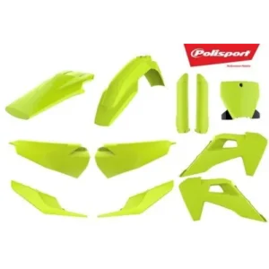Kit de plástica Polisport FULL HUSQVARNA TC FC 19-21 Amarillo Flúor