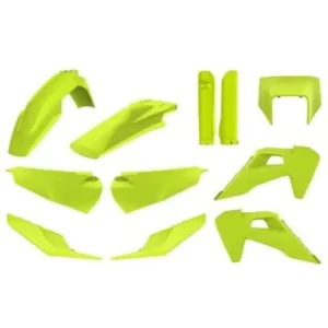 Kit de plástica Polisport FULL HUSQVARNA TE FE 20-22 Amarillo Flúor