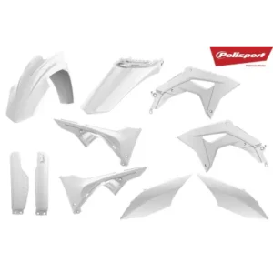 Kit de plástica Polisport HONDA CRF 150L 17-23 Blanco