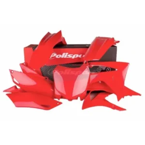 Kit de plástica Polisport HONDA CRF 250R 14-17 CRF 450R 13-16 Rojo