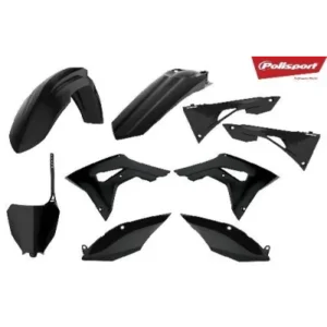 Kit de plástica Polisport HONDA CRF 250R 18-21 CRF 450R 450RX 17-20 Negro