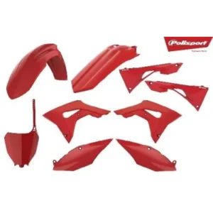 Kit de plástica Polisport HONDA CRF 250R 18-21 CRF 450R 450RX 17-20 Rojo