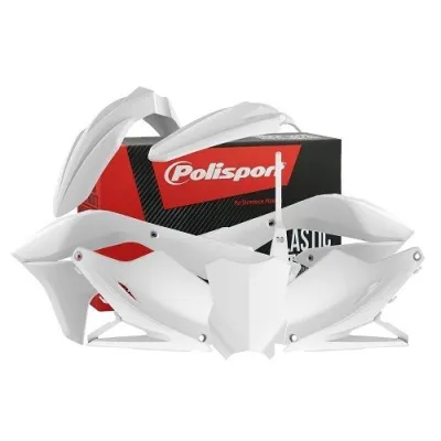 Kit de plástica Polisport KAWASAKI KX 450F 16-18 Blanco