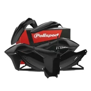 Kit de plástica Polisport KAWASAKI KX 450F 16-18 Negro