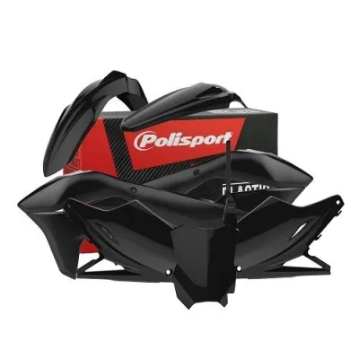 Kit de plástica Polisport KAWASAKI KX 450F 16-18 Negro