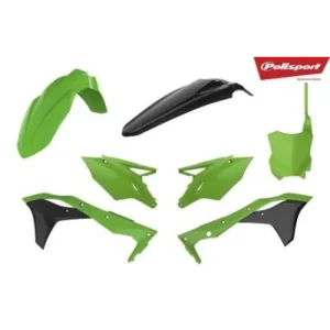 Kit de plástica Polisport KAWASAKI KX 450F 16-18 Verde Negro